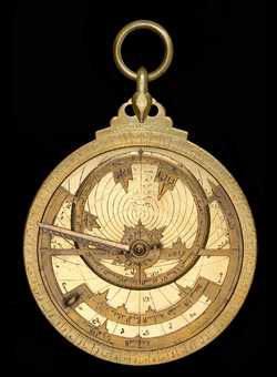 astrolabe, inventory number 47632 from Syria, late 9th century