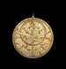 thumbnail for astrolabe (front), inventory number 47674 from Paris, ca. 1400