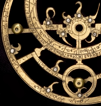 astrolabe, inventory number 47714 from North Africa, late 19th century