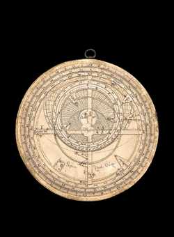 astrolabe, inventory number 48821 from Oxford, ca. 1690