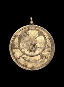 astrolabe, inventory number 49033 from Spain (?), ca. 1250