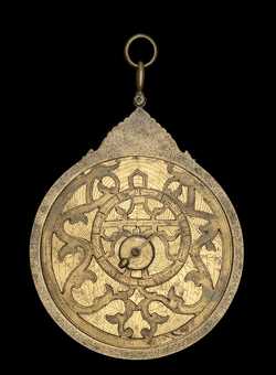 astrolabe, inventory number 50122 from Persia, ca. 1650