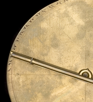 astrolabe, inventory number 52478 from India, 18th century