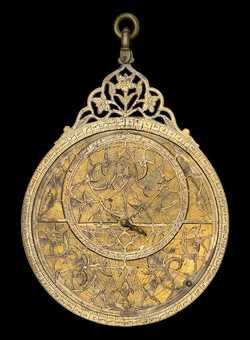 astrolabe, inventory number 53637 from Lahore, 1658/9
