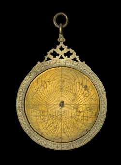 astrolabe, inventory number 54063 from India, ca. 1650