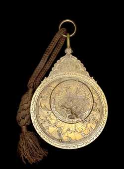 astrolabe, inventory number 54193 from Iṣfahān, 1703/4 (A.H. 1115)