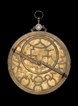 astrolabe, inventory number 54424 from Europe, early 17th century