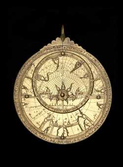 Astrolabe, by Ibrahim ibn Sa'id al-Sahli, Toledo, 1068 (Inv. 55331)