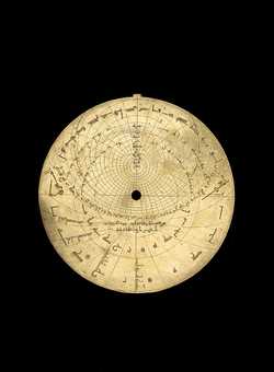 Image of the tympan or plate - click for larger version