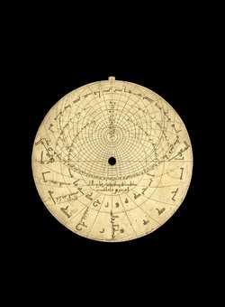 Image of the tympan or plate - click for larger version