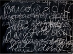 Blackboard by Cornelia Parker.