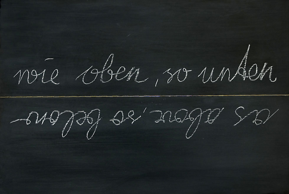 Blackboard by Richard Wentworth.