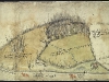 View of fields in Newnham, Hampshire, Mid-sixteenth century.  Winchester College Muniments, no. 3233