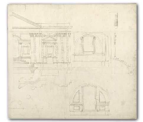clickable image link to animation of The Transept of St Pauls