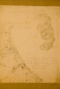 John Russell lunar drawing, 1787