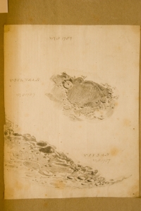 John Russell lunar drawing, 1787