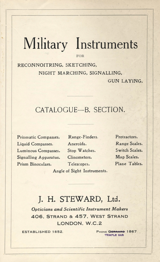 image of Military Instrument Catalogue