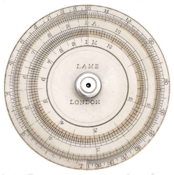 image of Circular Slide Rule
