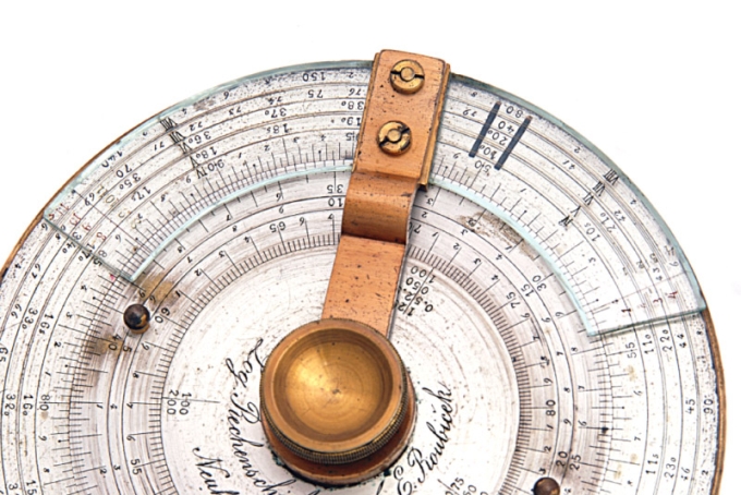 image of Surveyor's Circular Slide Rule