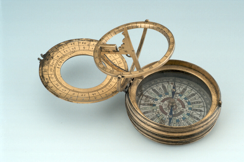 preview image for Equinoctial Dial and Lunar Volvelle, by Charles Whitwell, London, 1606