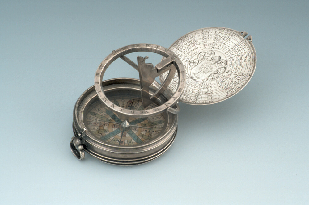 preview image for Equinoctial Dial, Nocturnal and Lunar Volvelle, by Elias Allen, London, Early 17th Century