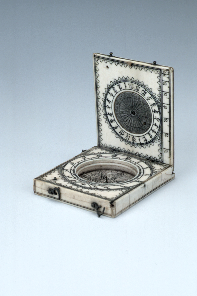 preview image for Diptych Dial, Dieppe?, French, Later 17th Century