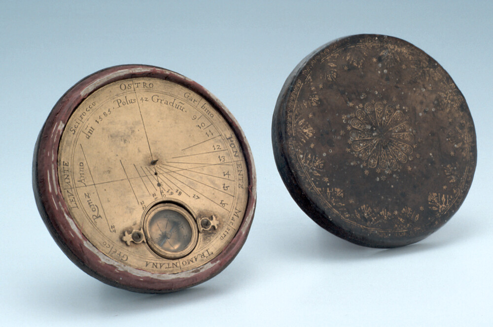 preview image for Horizontal Pin-Gnomon Dial, by Carlo Plato, Rome, 1585