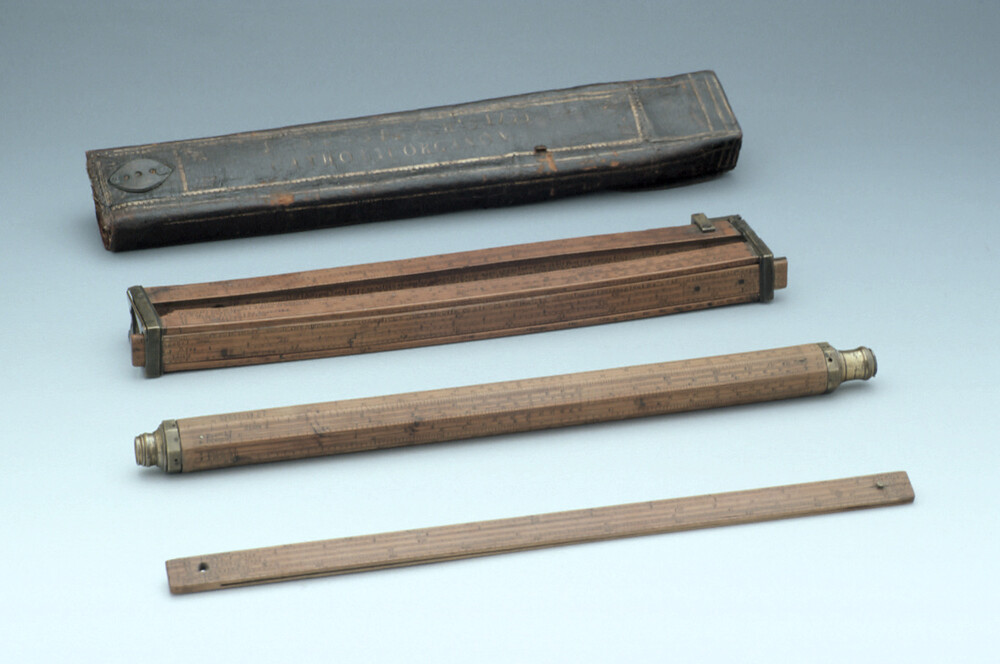 preview image for Case for a Suxspeach Universal Slide Rule, London, 1755