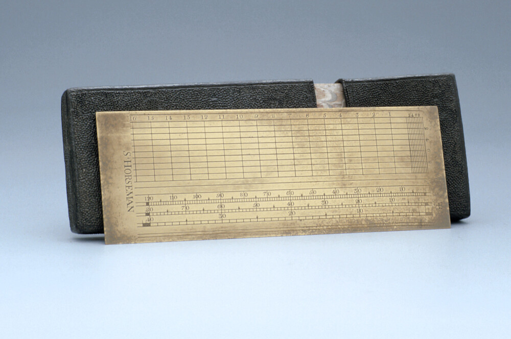 preview image for Plotting Scale, 5-inch, by S. Horseman, English, Early 18th Century