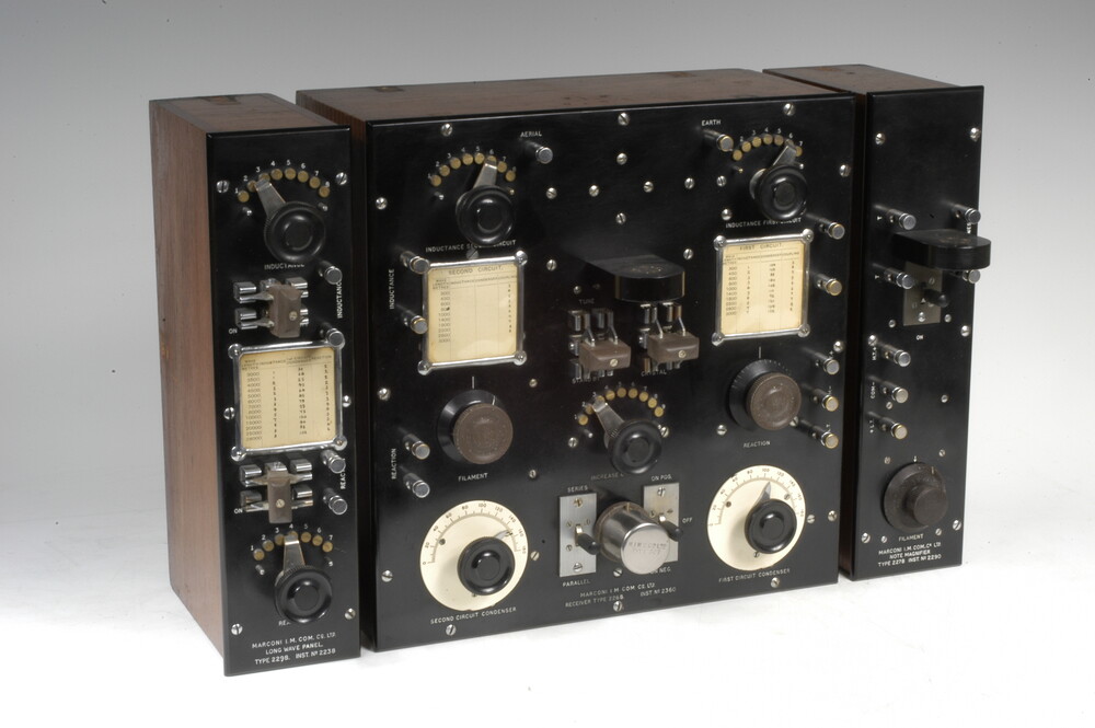 preview image for Marconi Long Wave Panel Type 229B, by Marconi Company, English, c. 1920