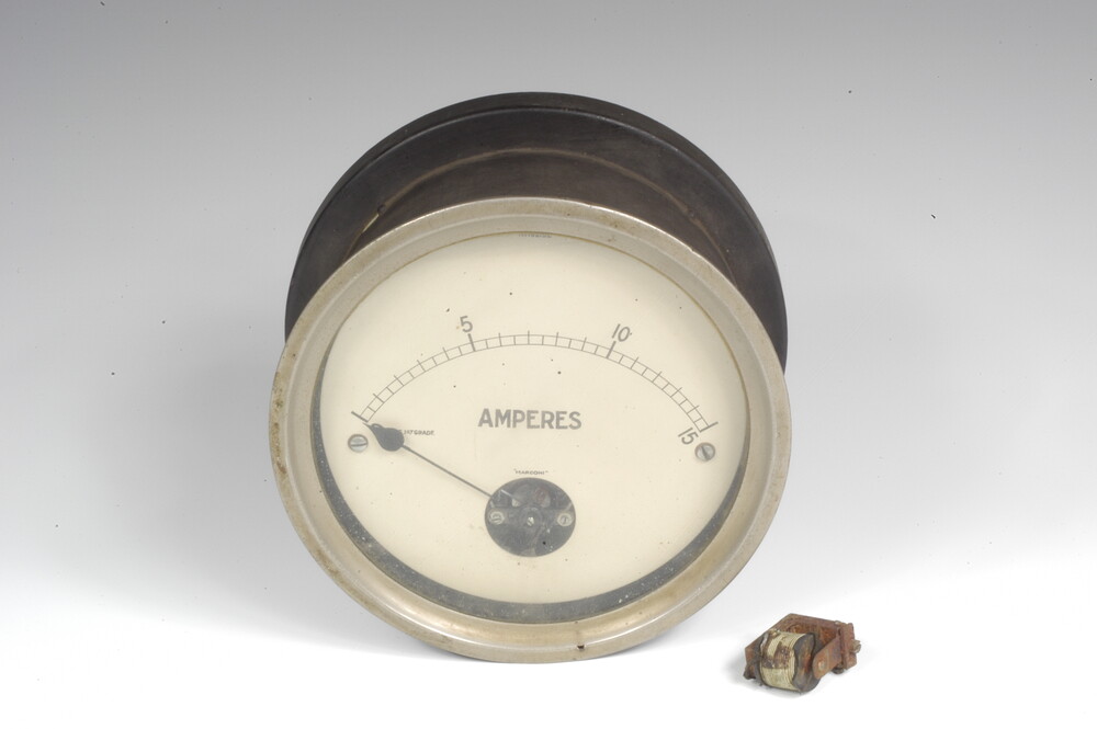 preview image for 'Marconi' Ammeter with separate Copper? Coil, by Marconi Company, English, 20th Century