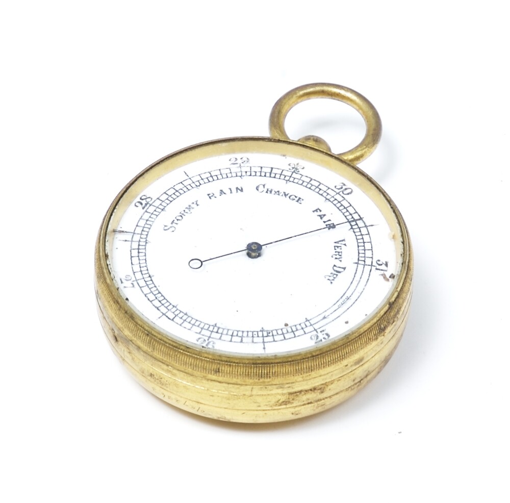 preview image for Pocket Watch Form Aneroid Barometer, c. 1900