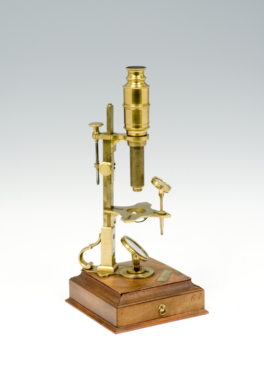 preview image for Cuff-Type Compound Microscope, by Dollond, London, c. 1761 with Case and Accessories