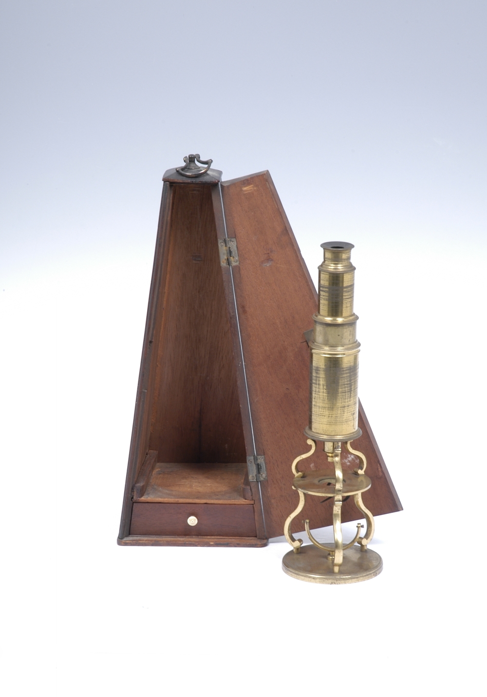 preview image for Culpeper Type Microscope in Case with Accessories
