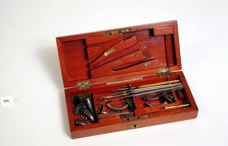 preview image for Tracheotomy Procedure Set, by Millikin and Lawley, London, 1900