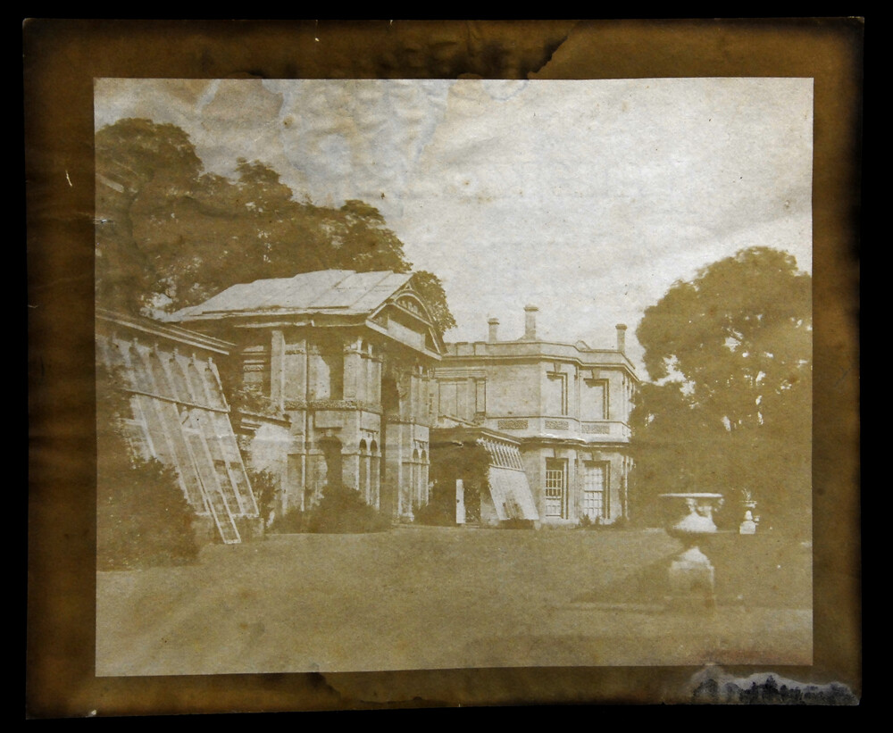 preview image for Photograph (Salted Paper Print, Framed) of the Botanic Garden, Oxford, by W. H. Fox Talbot, July 30, 1842
