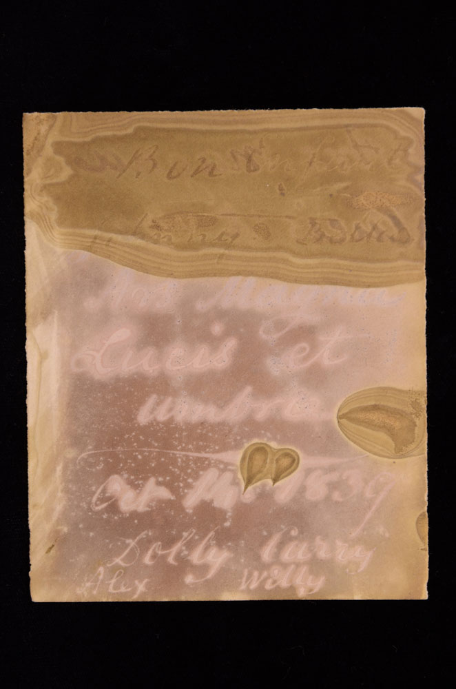 preview image for Invisible Writing Experiment from the Photographic Experiments of Sir John Herschel, October 14, 1839