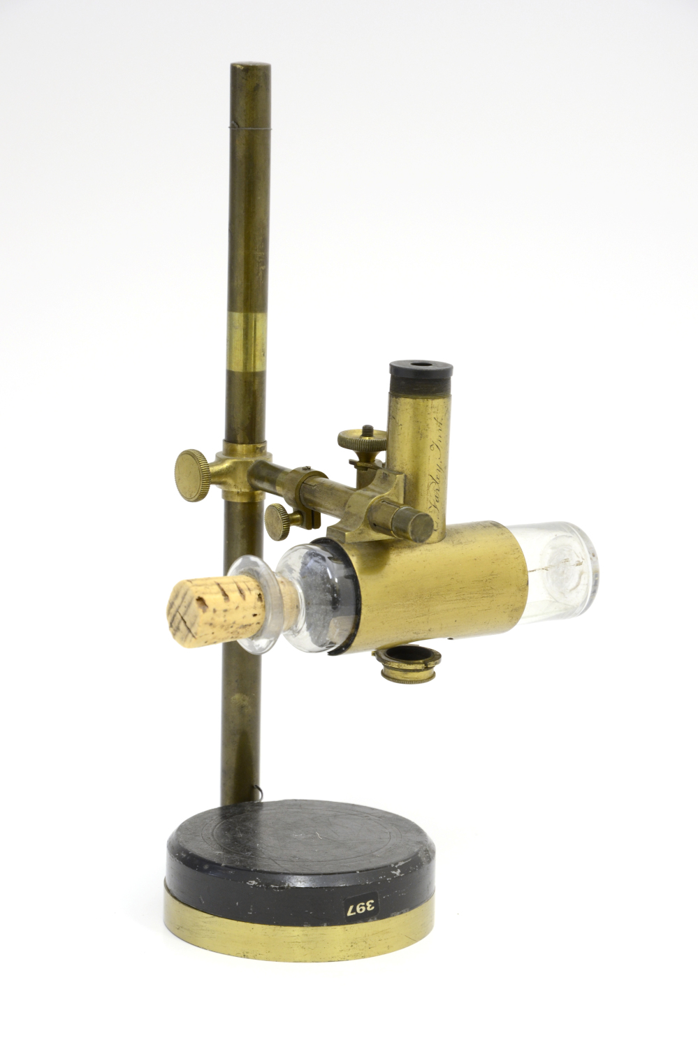 preview image for Specimen Bottle for Simple Vial Microscope, by C. Varley, English, c. 1835