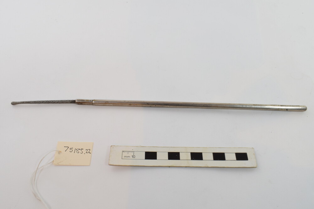 preview image for A metal pointer from Miscellaneous Surgical Instruments and Tray in Case
