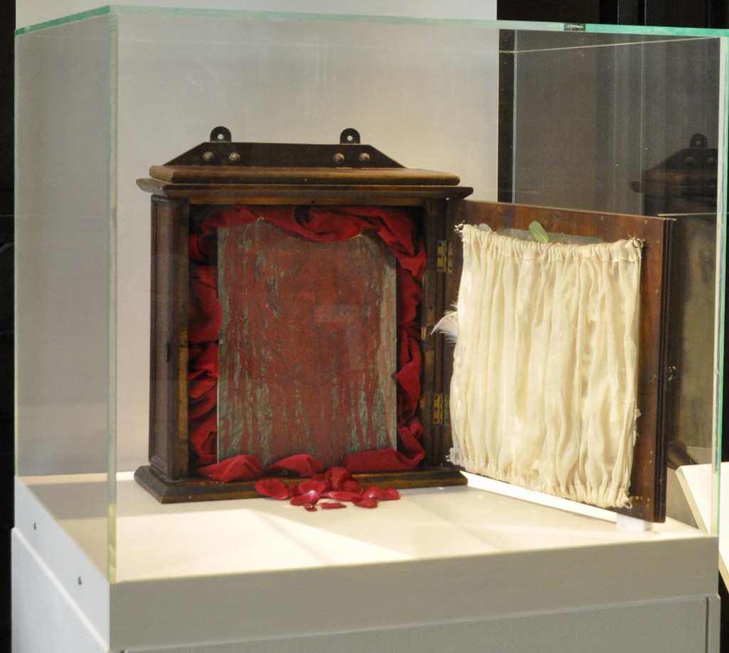 The Rose in Winter The Rose in Winter: A cabinet reliquary by Barbara Mercer